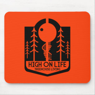 Baumhütten zurück zur Schule Mousepad