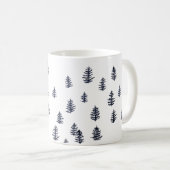 BaumIllustration Muster Gebirge Kaffeetasse (VorderseiteRechts)