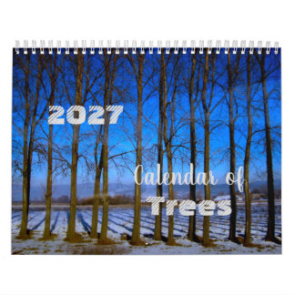 Baumkalender 2027 Schöne Fotos Kalender