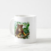 Baumkänguruh Kaffeetasse (Vorderseite Links)