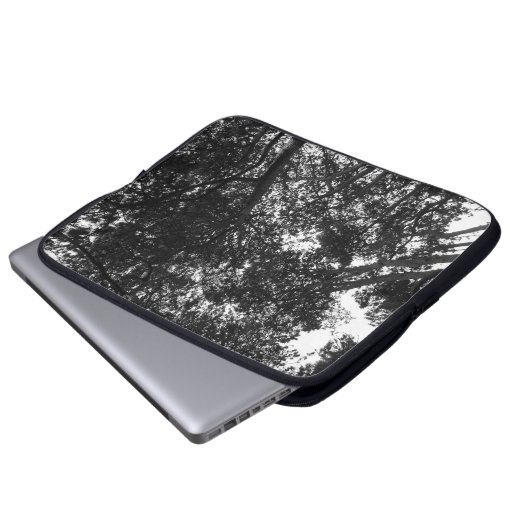 Baumkanopie, Bute Park, Cardiff Laptopschutzhülle (Vorne Knopf)