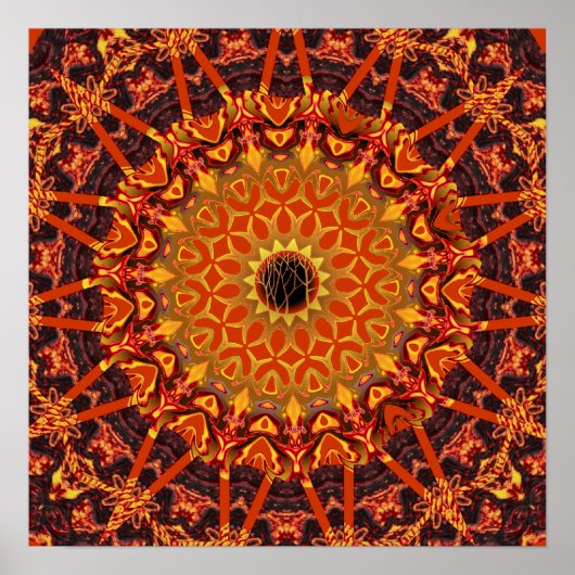 Baumkanopie-Detail Poster (Vorne)