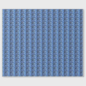 Baumkanopie gegen einen blauen Winter-Himmel - ECH Geschenkpapier (Flach)