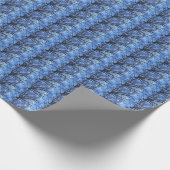 Baumkanopie gegen einen blauen Winter-Himmel - ECH Geschenkpapier (Ecke)