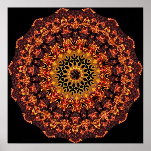 Baumkanopy Print Poster (Vorne)