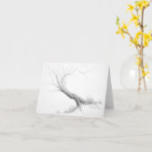 Baumkarte Zeichnend - 19_04_04 Karte (Gelbe Blume)