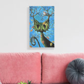 Baumkatzengepackte Leinwand (Insitu (Wohnzimmer))