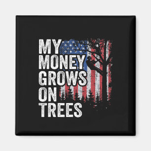Baumkletterei Amerikanische Flagge Arborist Mein G Magnet
