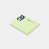 Baumkletterer-Silhouette: Baumpfleger Post-it Klebezettel (angewinkelt)