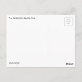 Baumkletterlion, Uganda Afrika Postkarte (Rückseite)