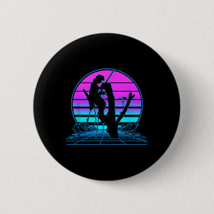 Baumklettern Pastell Goth Vaporwave  Button