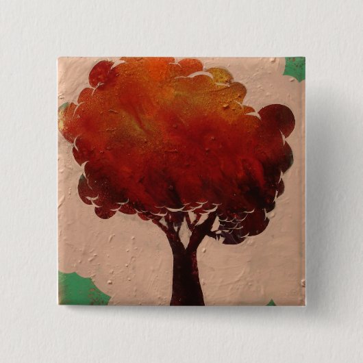 Baumknopf Button (Vorderseite)