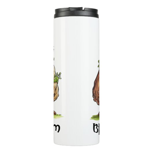 Baumkreatur Brr Brr Patapim Thermosbecher (Rückseite)