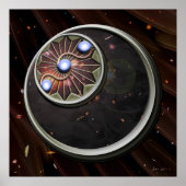 Baumkreis 1 poster (Vorne)