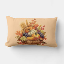 Baumkronen-Herbst Ernte Akzent Kissen - Körbchen