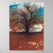 Baumkronen-Kunstdruckerei Poster (Vorne)