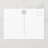 Baumkronen-Postkarte Postkarte (Rückseite)