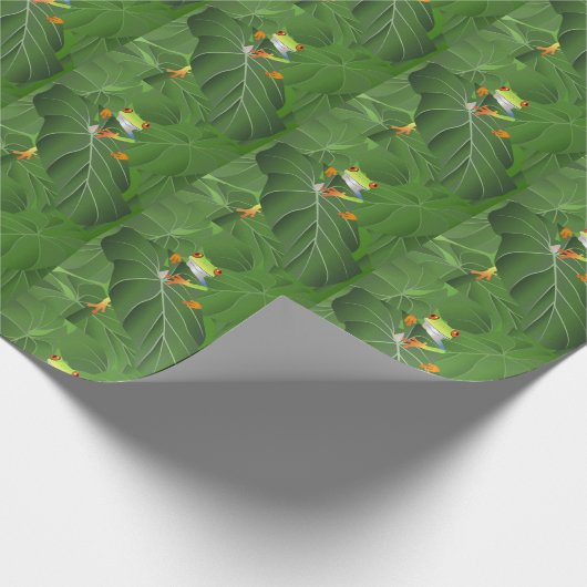 Baumkronen-Wrapping-Papier Geschenkpapier (Ecke)