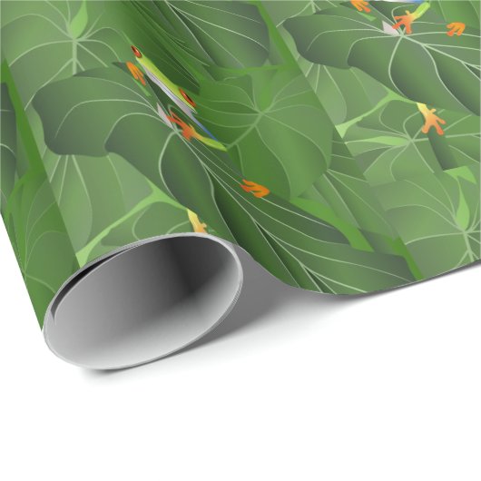 Baumkronen-Wrapping-Papier Geschenkpapier (Rolleneckpunkt)