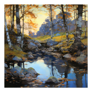 Baumlandschaft Fotodruck