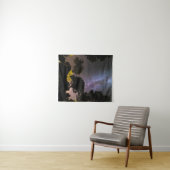 Baumlandschaft mit Milchstraße Wandteppich (Beispiel (Horizontal))