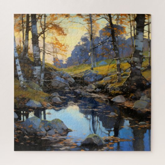 Baumlandschaft Puzzle (Vertikal)