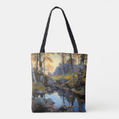 Baumlandschaft Tasche (Rückseite)