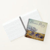 Baumlandschaft Vivid Traumtagebuch Notizblock (Innenseite)