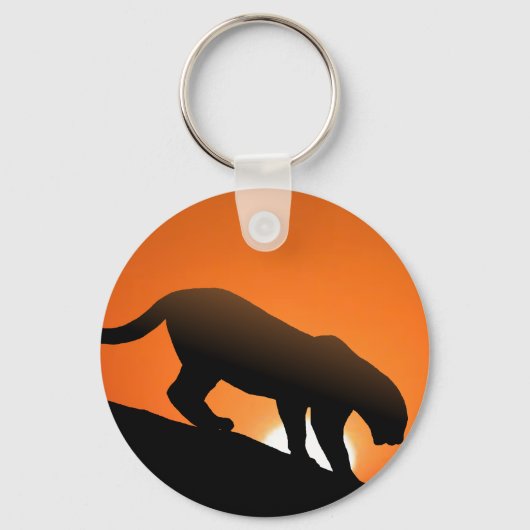 Baumleopard Schlüsselanhänger (Vorderseite)