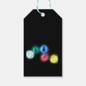 Baumlichter Geschenkanhänger (Rückseite)