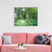 Baumlinie Leinwanddruck (Insitu (Wohnzimmer))