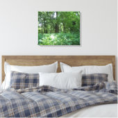 Baumlinie Leinwanddruck (Insitu (Schlafzimmer))