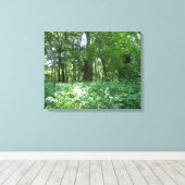 Baumlinie Leinwanddruck (Insitu (Holzboden))