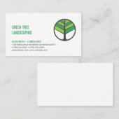 Baumlogo | Landflucht | Baumschneiden Visitenkarte (Vorne/Hinten)