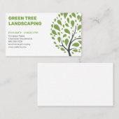 Baumlogo | Landflucht | Baumschneidung Visitenkarte (Vorne/Hinten)