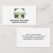 Baumlogo | Landflucht Visitenkarte (Vorne/Hinten)