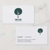 Baumlogo Visitenkarte (Vorne/Hinten)
