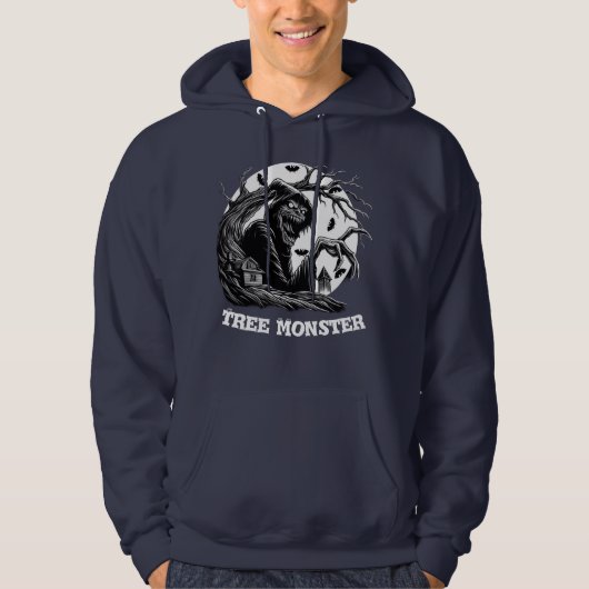 Baummonster Hoodie (Vorderseite)
