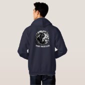 Baummonster Hoodie (Schwarz voll)