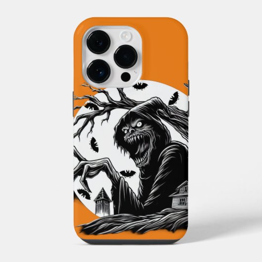 Baummonster iPhone Hülle (Rückseite)