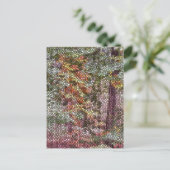 BAUMMOSAIK POSTKARTE (Stehend Vorderseite)
