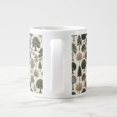 Baummuster Jumbo-Tasse (Rückseite)