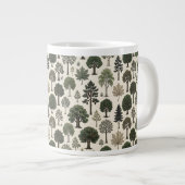 Baummuster Jumbo-Tasse (Vorderseite Rechts)