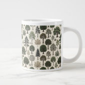 Baummuster Jumbo-Tasse (Rechts)