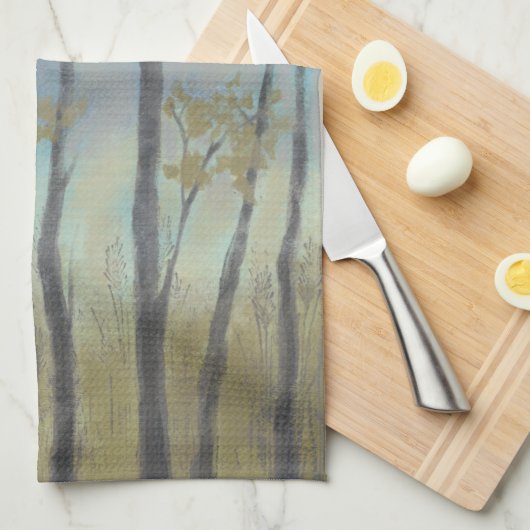 Baumnähte Weizengras I Handtuch (Viertel Falte)