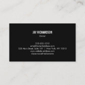 Baumnotdienst Sturmschäden Visitenkarte (Rückseite)