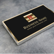 Baumonogramm Gold Gerahmt Beruflich