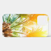 Baumpalme helle Sonne Hintergrund Sommer tropisch  Case-Mate iPhone Hülle (Rückseite (Horizontal))