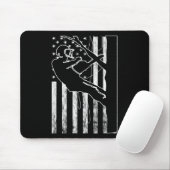 Baumpfleger Amerika USA Outdoor-Baumkletter-Log Mousepad (Mit Mouse)
