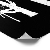 Baumpfleger Lass es einfach fallen Baumkletterer O Poster (Ecke)